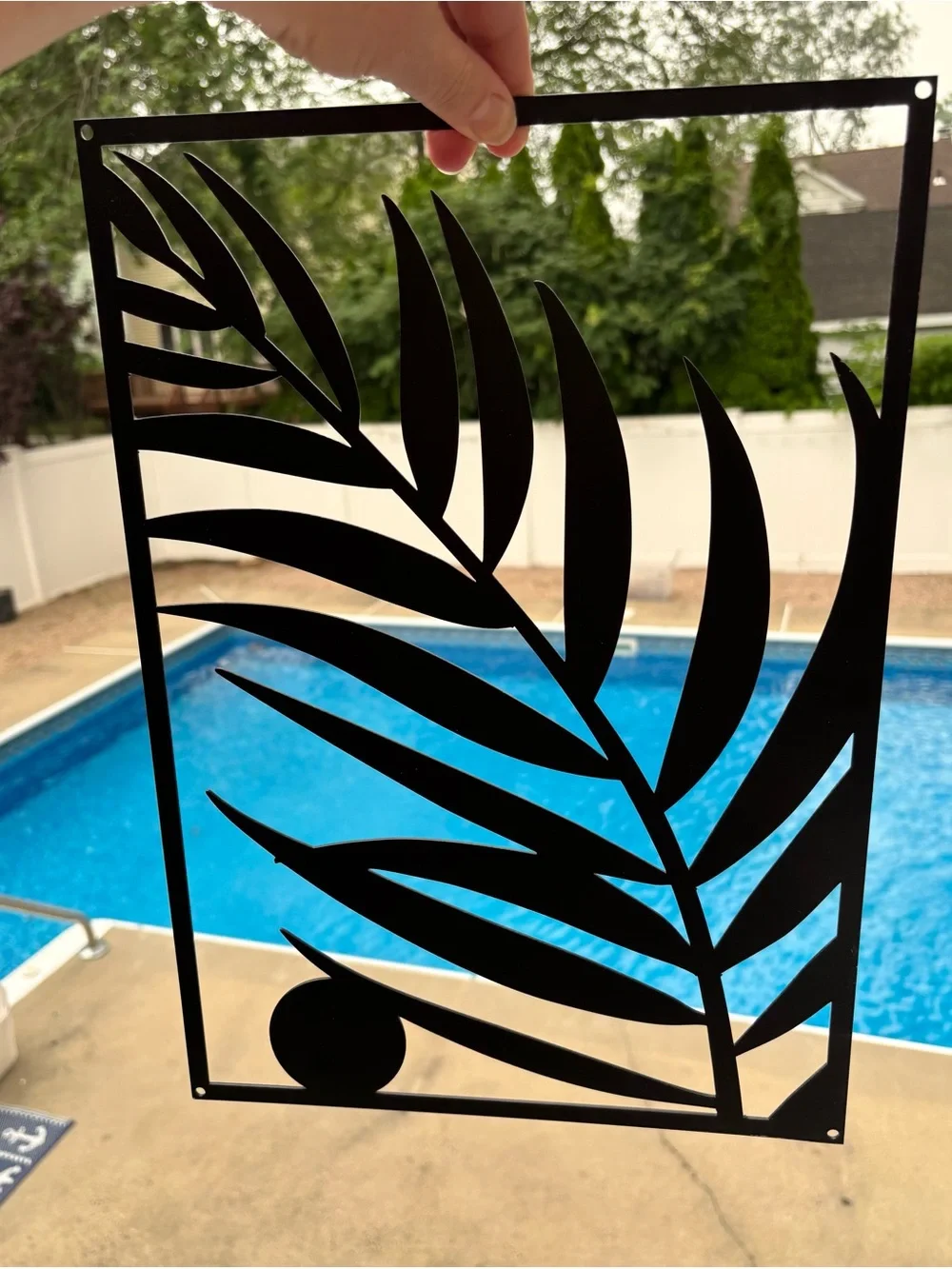 3pc Metal Wall Art